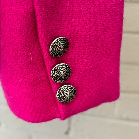 Vintage Magenta Wool blend jacket - Picture 9 of 14